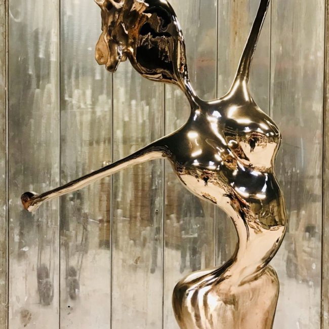 Franziska und Mercedes Welte_Bronze Skulptur | NONOS | Mercedes und Franziska Welte