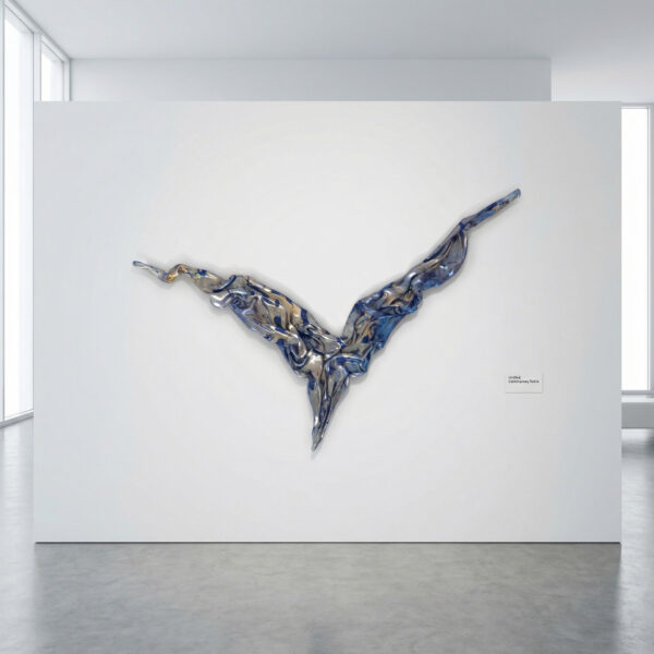 Blue Wing, NONOS art design, Wallart. _