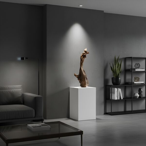 Bronze Skulptur NONOS Couture Männerwohnung