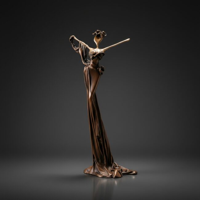 Bronze Skulptur NONOS art