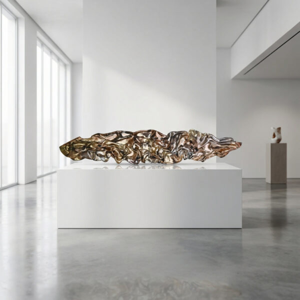 Goldader, NONOS wandinstgallation Sculptur_