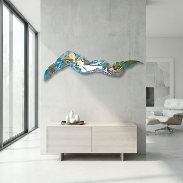 Wasserquelle 1, NONOS Wand Element, Kunstwerk.-