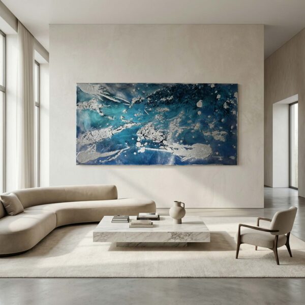 Welte-Spring Water-Fluid Landscape-NONOS -Artwork -Wallsculpture-Lochau