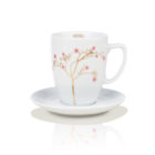 Tee Tasse von NONOS Welte japanische Kirschblüte mit Gold