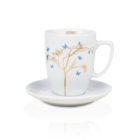 Tee Tasse von NONOS Welte Schmetterling mit Gold